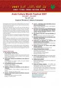 Program festivalu �M�s�c arabsk� kultury�