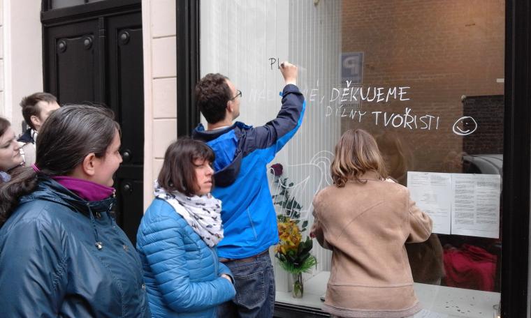 Spolupr�ce s Tvo�ivou D�lnou z Prahy 2