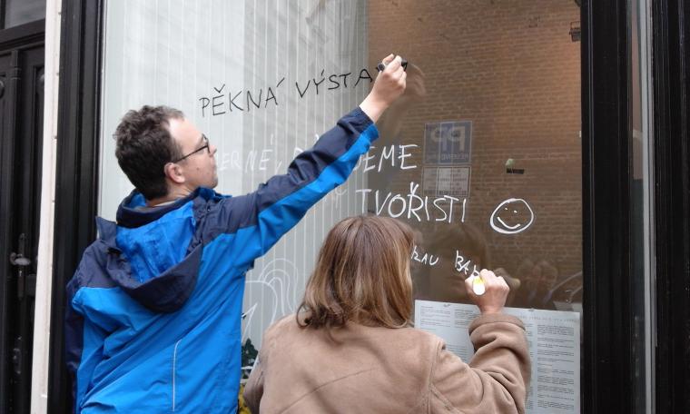 Spolupr�ce s Tvo�ivou D�lnou z Prahy 2