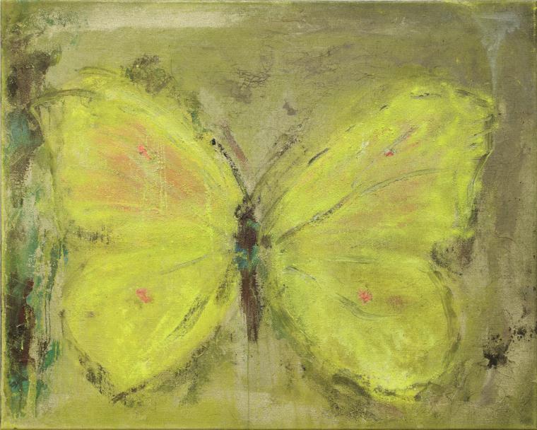 Jakub �pa�hel: �lu��sek, akryl, pl�tno, 80x100 cm