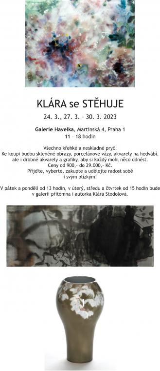 Kl�ra se st�huje