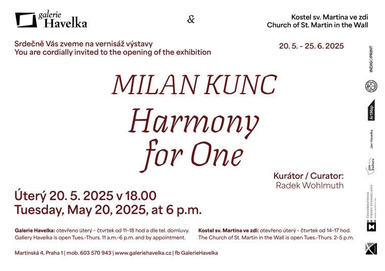 Milan Kunc: Harmony for One