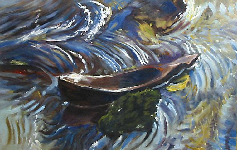 The Deftly Moving Canoe