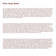 Introduction Text � Peter Sarge Butko