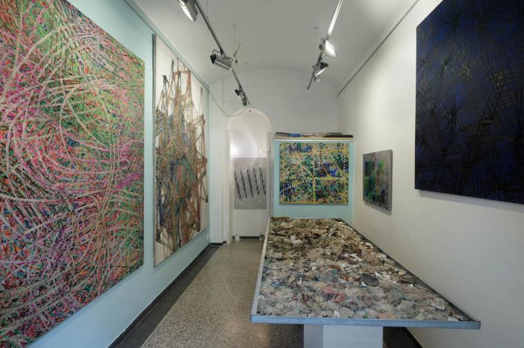 A view of the exhibit
